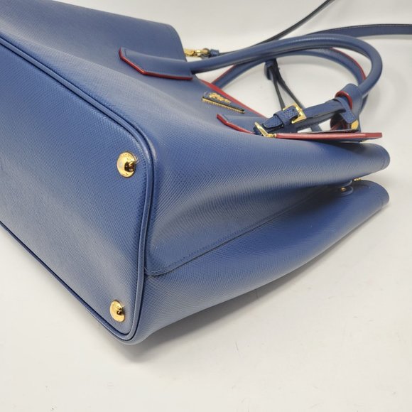 Prada Double Cuir Medium Saffiano Crossbody Bag - Picture 10 of 16